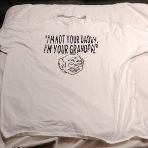 Not your Daddy mens 2X t shirt